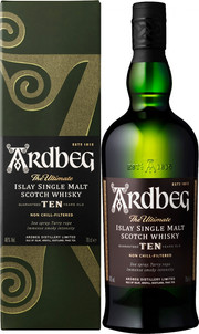 Виски "Ardbeg" 10 YO,0.7 л