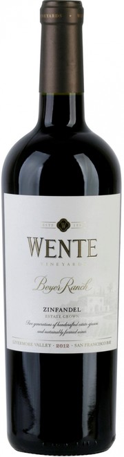 Вино Wente, "Beyer Ranch" Zinfandel