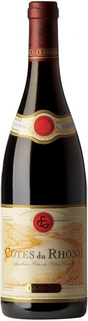 Вино E. Guigal, Cotes du Rhone Rouge, 